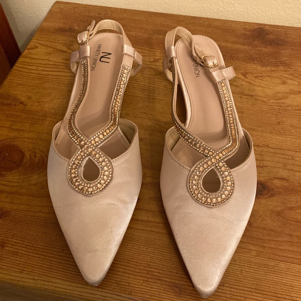 Ninety Union low heel sling back Size 11
